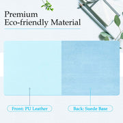 PU Leather Desk Pad Protector, Mouse Pad (31x15.5 Inch)