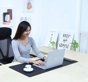 PU Leather Desk Pad Protector, Mouse Pad (31x15.5 Inch)