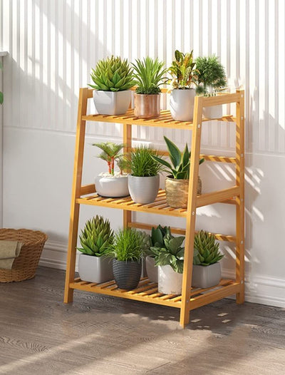 3-Tier Bamboo Storage Shelf-50cm