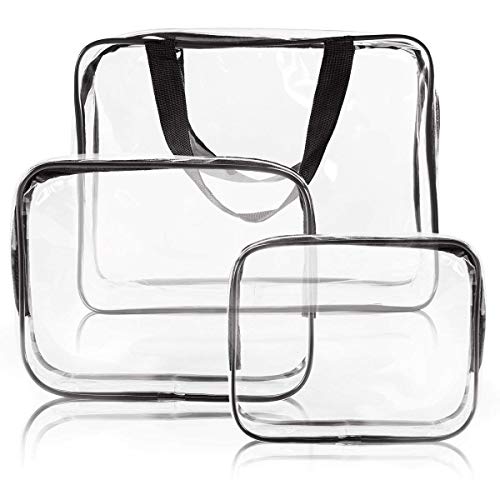 PVC Transparent Packing Organizers (Set of 3)