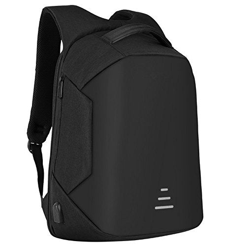 Anti Theft, Water Resistant Casual Backpack with USB Charging Point
