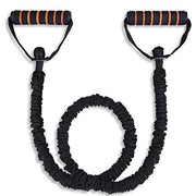 Exercise Resistance Bands Tubes with Heavy Duty Protective Nylon Sleeves and Soft Anti-Slip Foam Handles