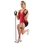 Resistance Tube Exercise Bands for Stretching with Door Anchor, Workout, and Toning for Men, and Women