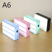 DIY Cinematic LED Light Box, Free Combination (A6 Size) White/Black