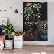 Black Board Vinyl Wall Sticker Removable Decal Chalkboard (45 X 200 Cm)
