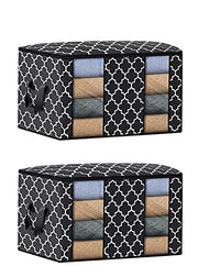 Large Blanket Clothes Organization-Black