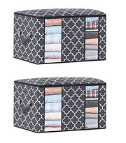 Large Blanket Clothes Organization-Black