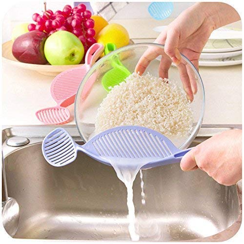 Rice, Pasta, Pulse Drainer Washin Spatula (Assorted)