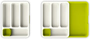 Drawer Store Expandable Cutlery Tray - Green