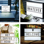 DIY Cinematic LED Light Box, Free Combination (A6 Size) White/Black