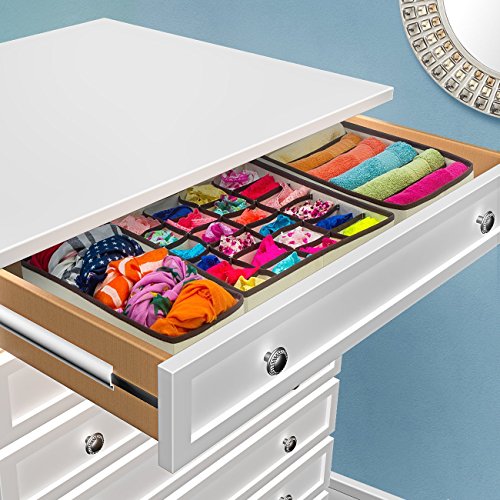 Foldable Storage Box Drawer Divider Organizer