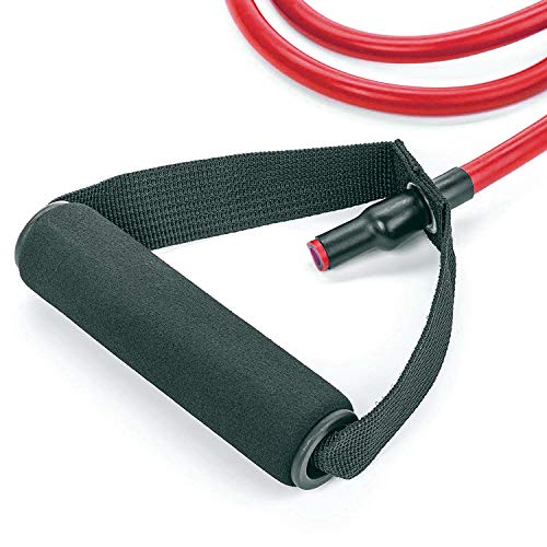 Resistance Tube Exercise Bands for Stretching with Door Anchor, Workout, and Toning for Men, and Women