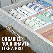 Drawer Dividers Organizer Adjustable Separators Highly Expandable