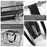 PVC Transparent Packing Organizers (Set of 3)