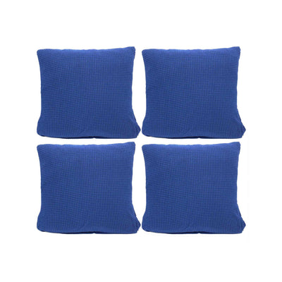 Jacquard Sofa Slipcover - Dark Blue