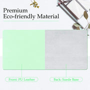 PU Leather Desk Pad Protector, Mouse Pad (31x15.5 Inch)
