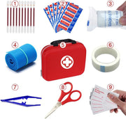 Medical Emergency First Aid Rescue Bag - Red