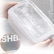 Set of 3 Clear Toiletry Bag Make up Bag