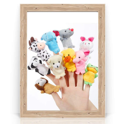 Animal Soft Hands Finger Puppets (Set of 10)