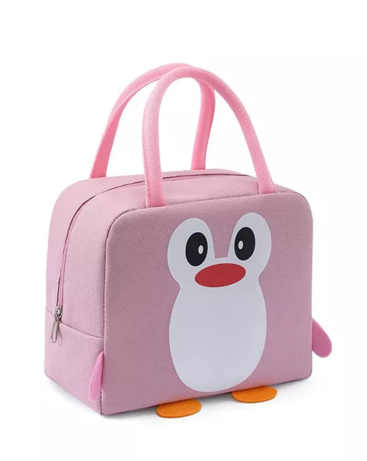 Penguin Printed Insulated Reusable Lunch Bag Tote Bag