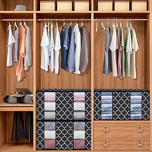Large Blanket Clothes Organization-Black