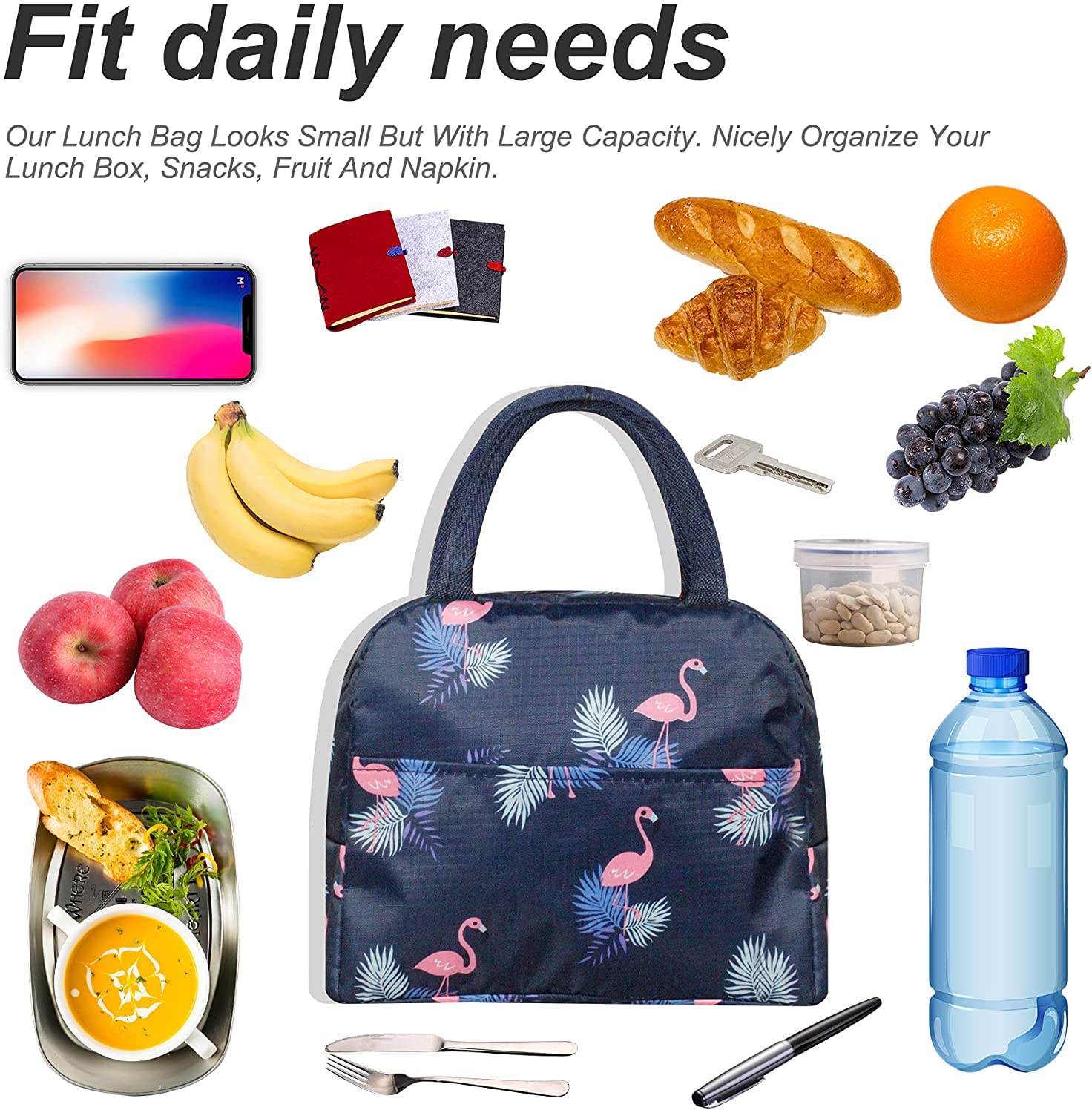Insulated Small Lunch Bags for Women