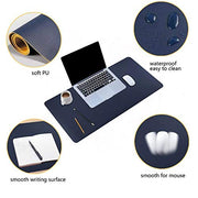 Extended Mouse Pad/Desk Mat for Work from Home/Office/Gaming  Reversible Splash-Proof – Deskspread