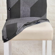 Elastic Chair Cover(Grey Prism)