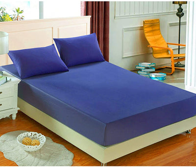 Fitted Bed Sheet - Royal Blue