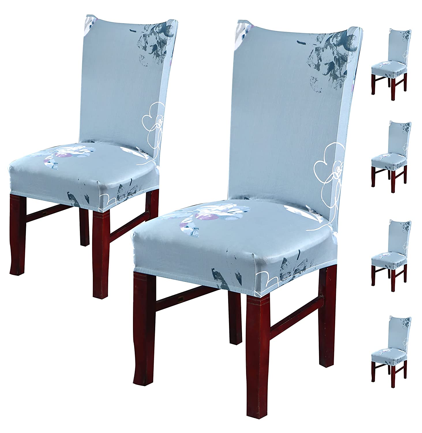 Elastic Chair Cover(Green Pearly Grey)