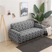 Universal Elastic Sofa Cover (Jaipur Grey)
