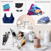 Set of 3 Clear Toiletry Bag Make up Bag
