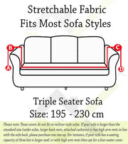 Universal Fleece Fabric Sofa Cover(Sky Blue)