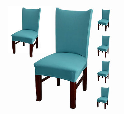 Solid Elastic Chair Cover - Green