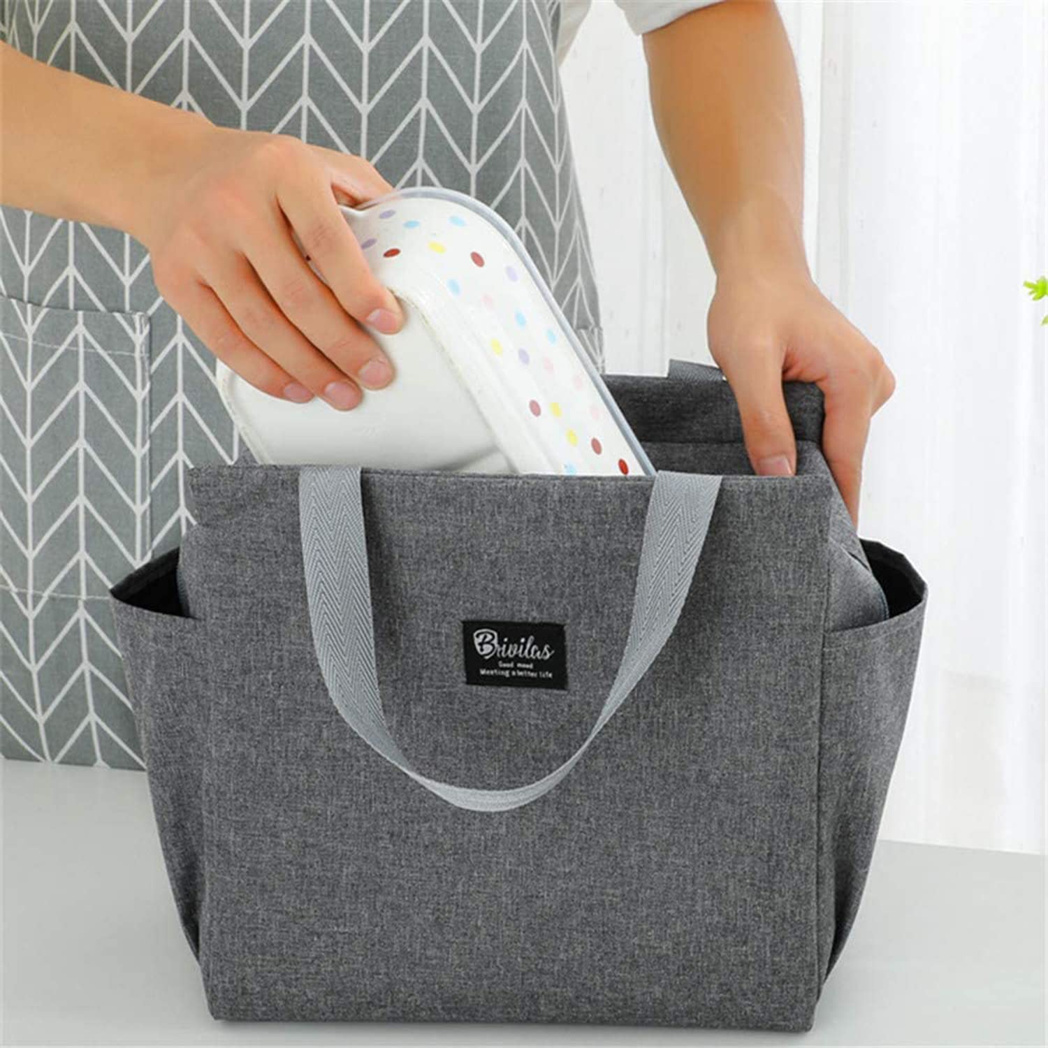 Insulated Reusable Lunch Bag