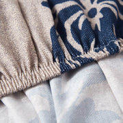 Universal Elastic Sofa Cover (Blue Demask)
