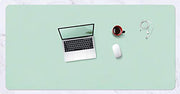 PU Leather Desk Pad Protector, Mouse Pad (31x15.5 Inch)