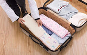 Innerwear Organizer 16+1 Compartment Non-Smell Non Woven Foldable Fabric Storage Box for Closet - Blue Polka