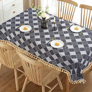 Rectangle Tablecloth Cotton Linen Table