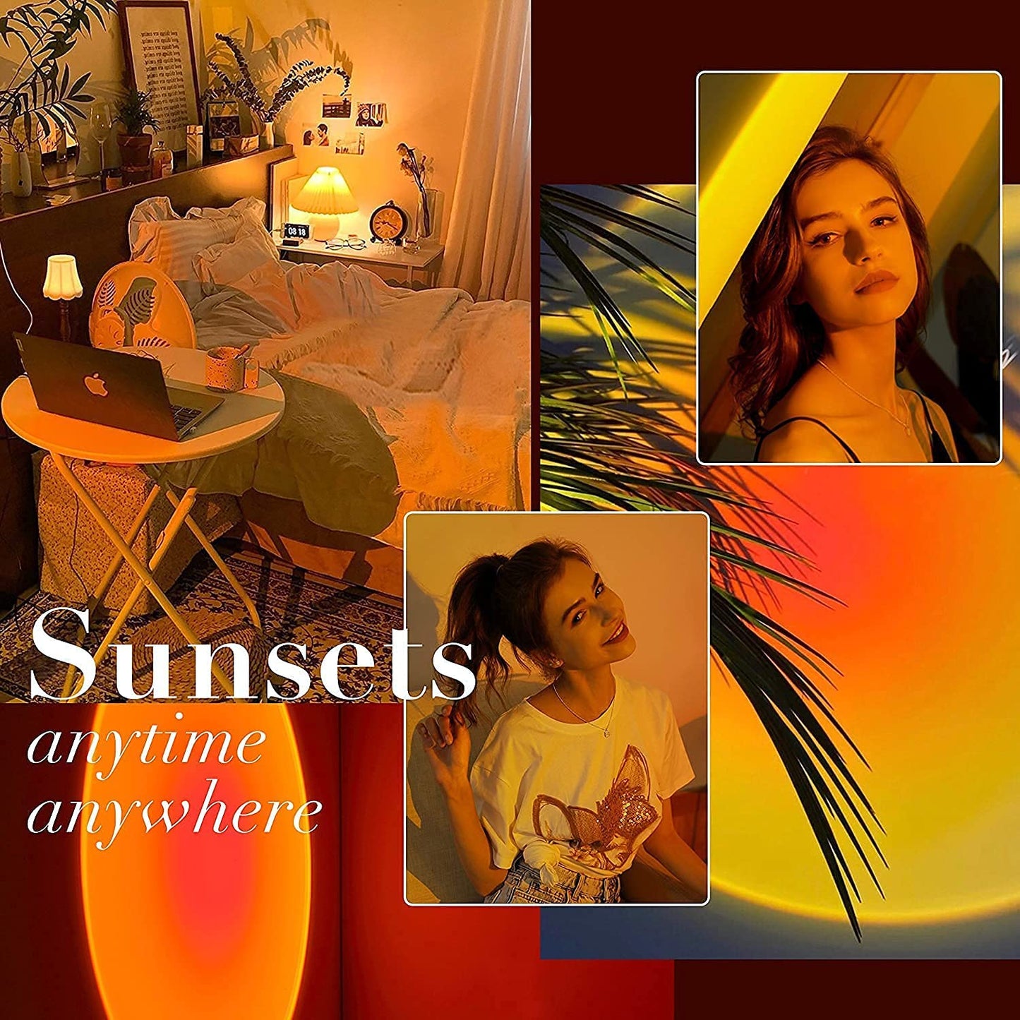 Sunset Lamp-63 Inch Sunset Projection Lamp