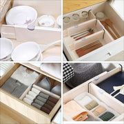 Drawer Dividers Organizer Adjustable Separators Highly Expandable(Large)
