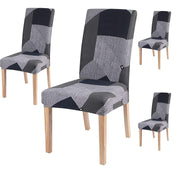 Elastic Chair Cover(Grey Prism)