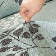 Universal Sofa Slipcover (Grey Petals)