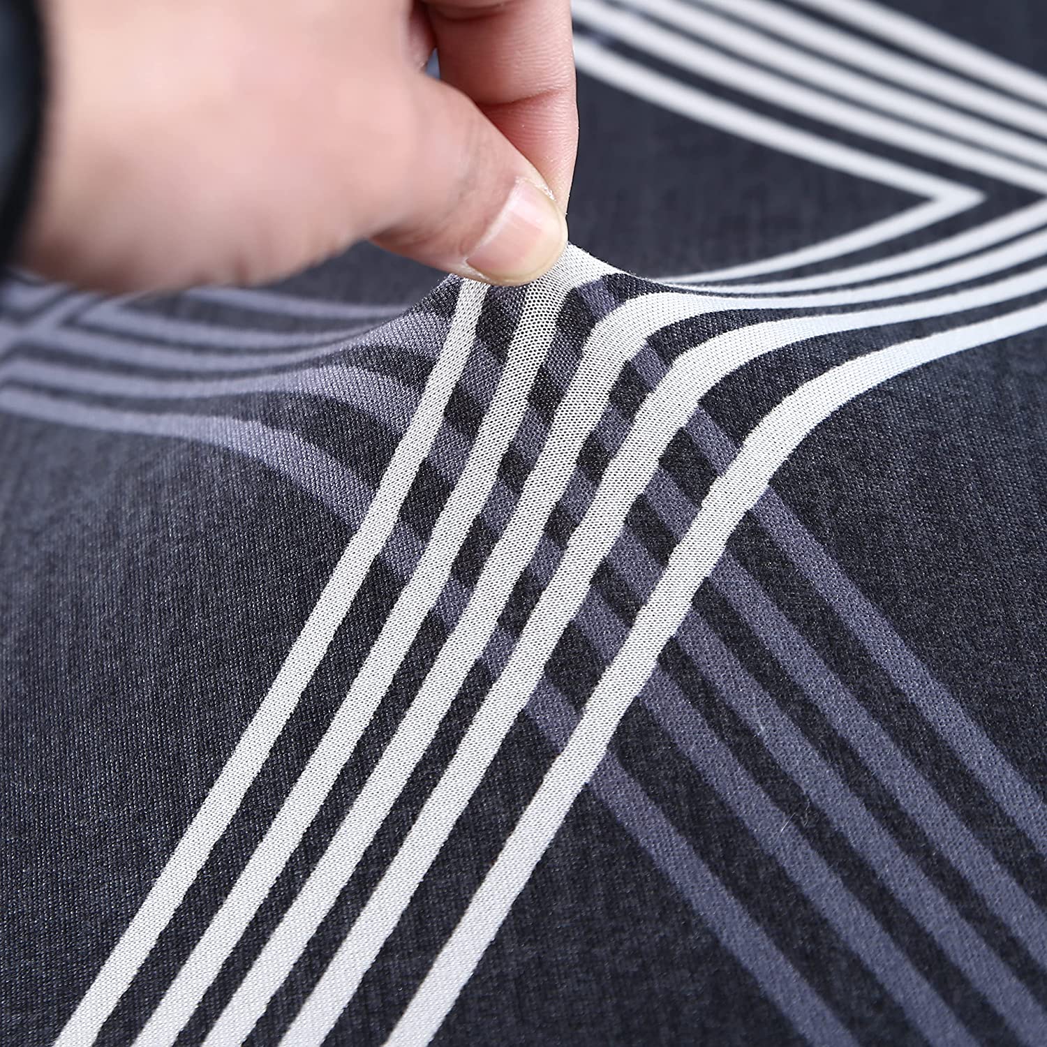 Elastic Chair Cover (Fossil Grey)