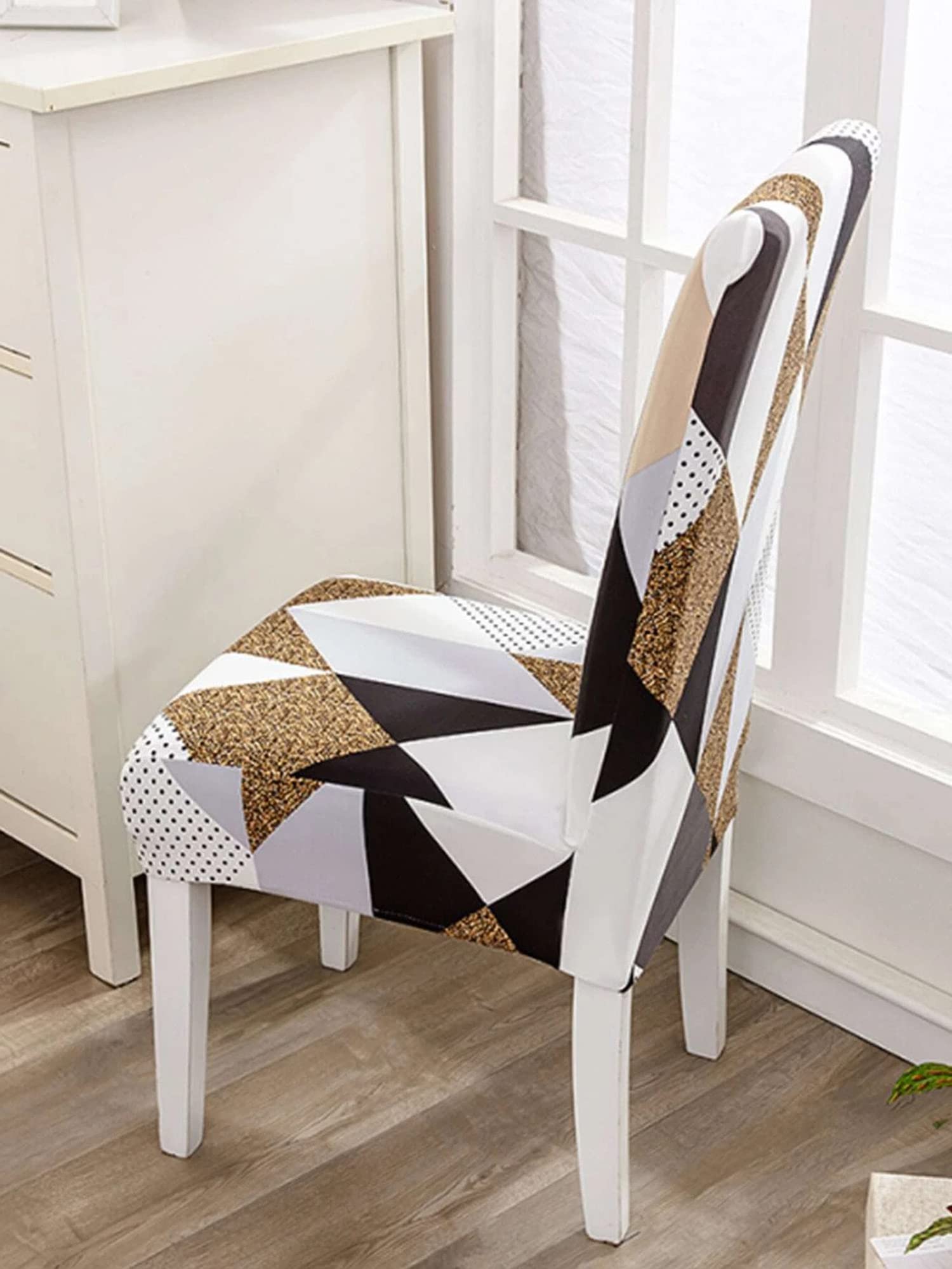 Elastic Chair Cover (Classic Beige)