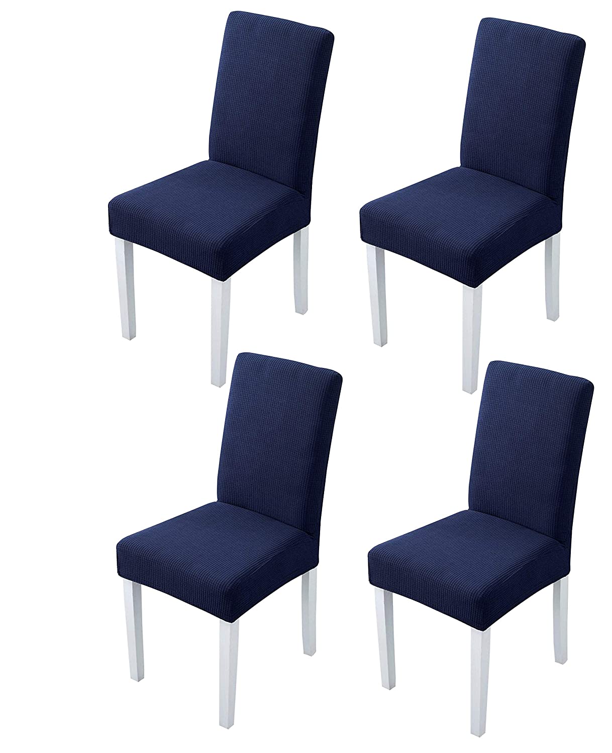 Elastic Chair Cover -Thicken Dark Blue