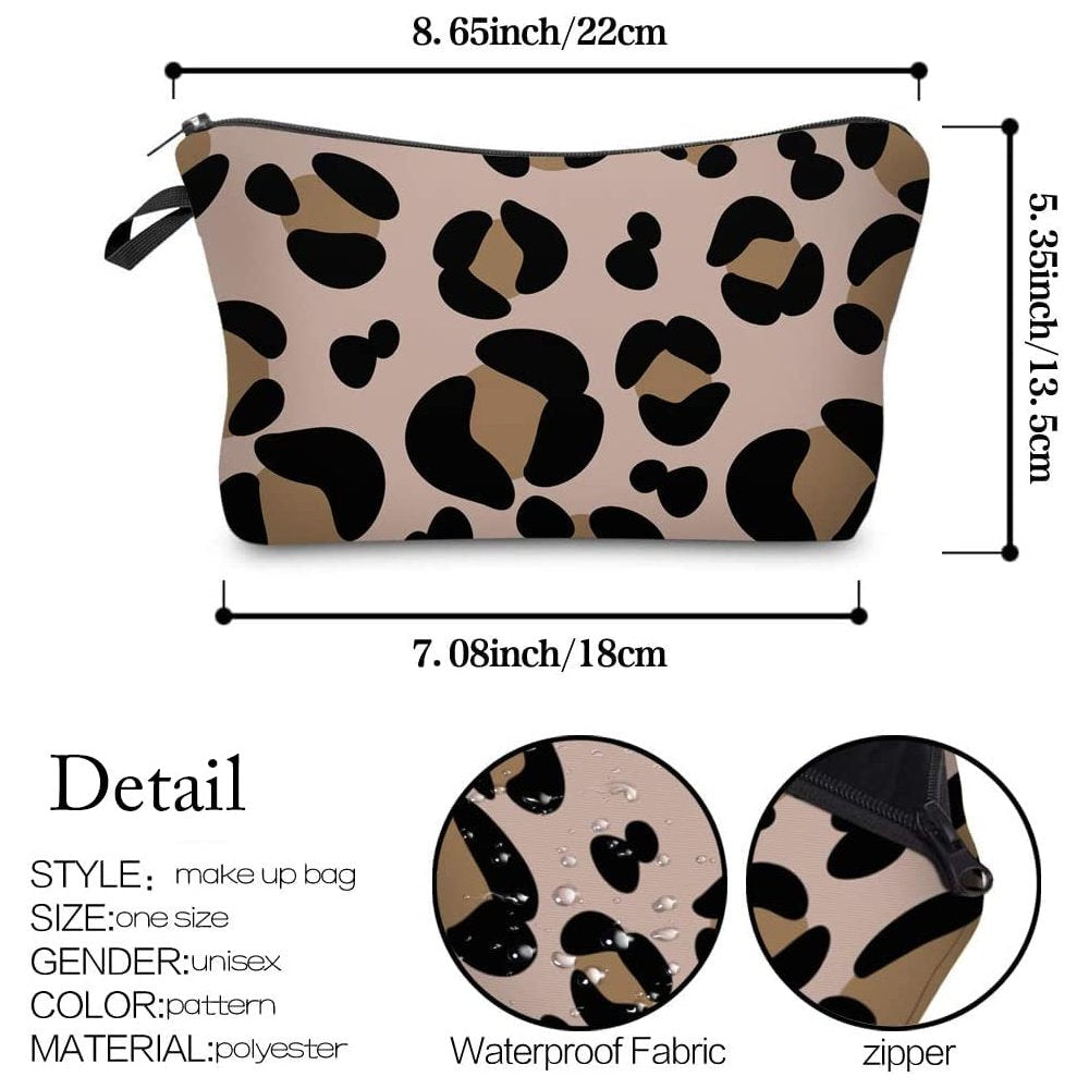 Small Makeup Bags (Leopard)