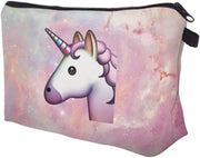 Small Makeup Bags (Pink Unicorn)