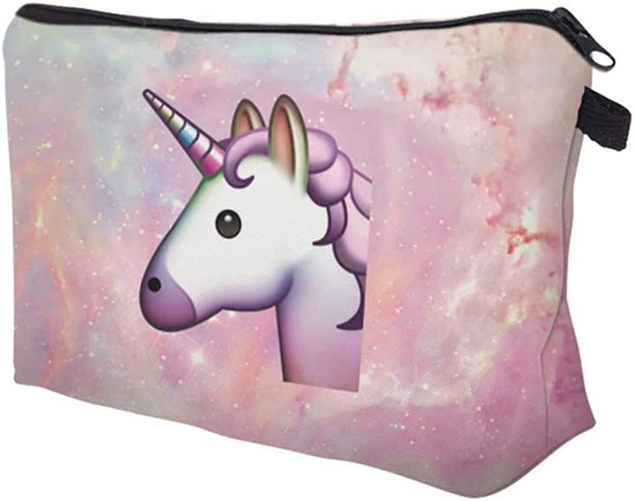 Small Makeup Bags (Pink Unicorn)