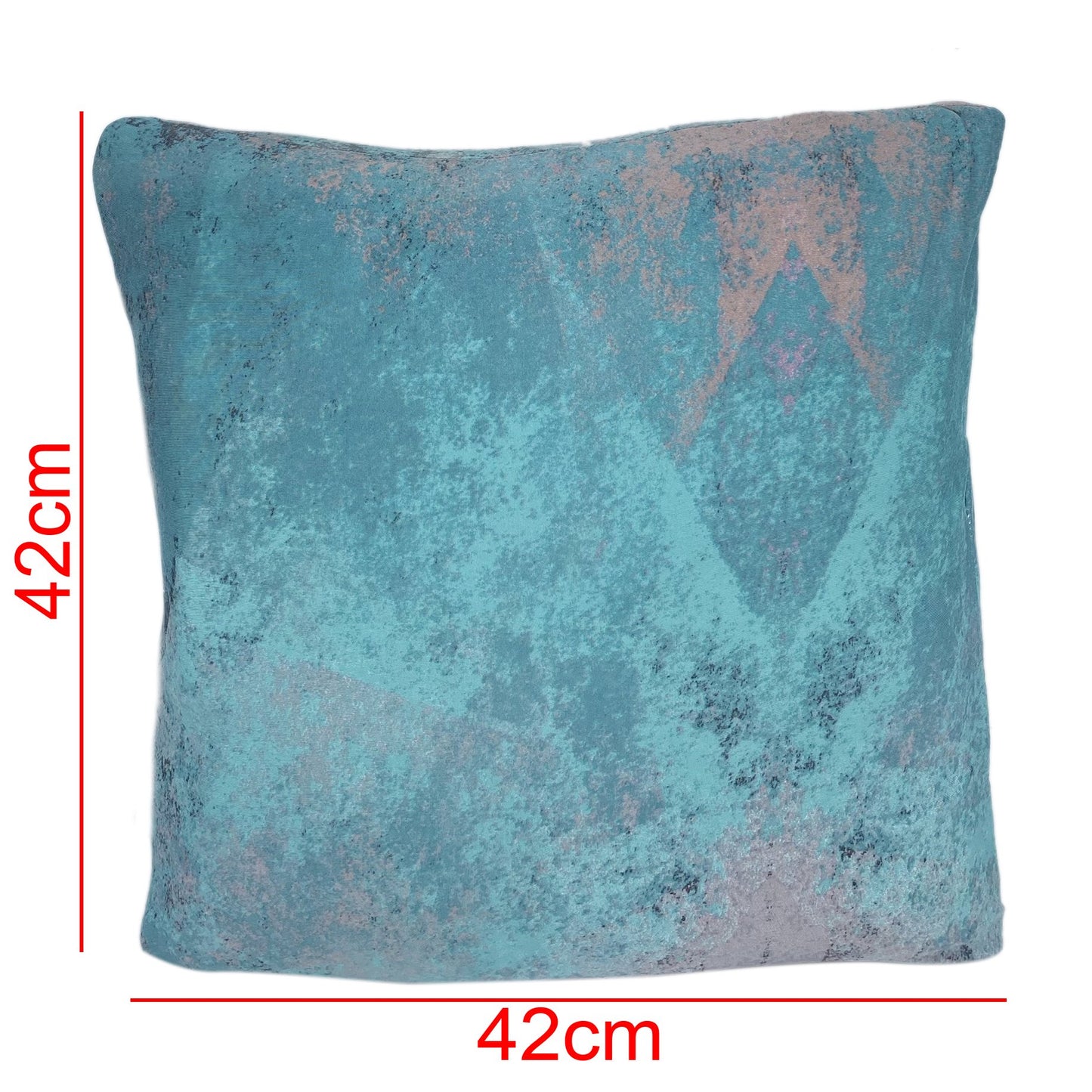 Polyester Cushion Cover - Fog Turquoise Grey